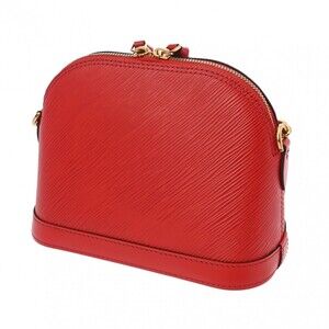 Louis Vuitton Handbag Alma Chain Epi Coquelicot RedLeather